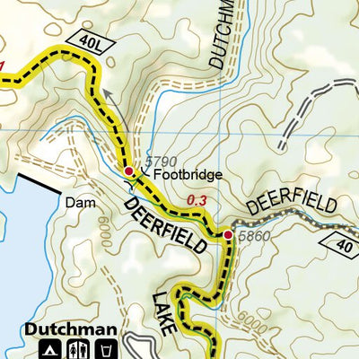 1707 Black Hills Day Hikes (map 16) Preview 3