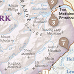 1708 Glacier Day Hikes (map 00) Preview 3