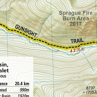 1708 Glacier Day Hikes (map 04) Preview 2