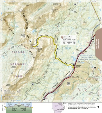 1708 Glacier Day Hikes (map 07) Preview 1