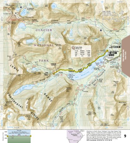 1708 Glacier Day Hikes (map 09) Preview 1