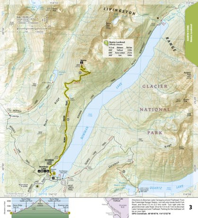 1708 Glacier Day Hikes (map 03) Preview 1