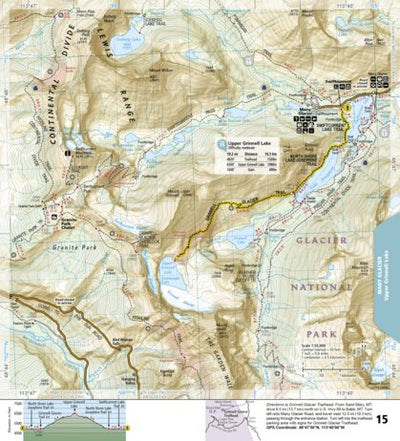 1708 Glacier Day Hikes (map 15) Preview 1