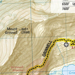 1708 Glacier Day Hikes (map 15) Preview 2