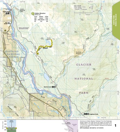 1708 Glacier Day Hikes (map 01) Preview 1