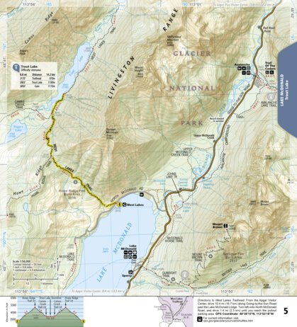 1708 Glacier Day Hikes (map 05) Preview 1