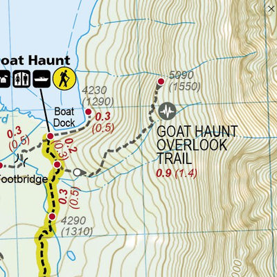 1708 Glacier Day Hikes (map 18) Preview 2