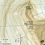 1708 Glacier Day Hikes (map 11) Preview 3