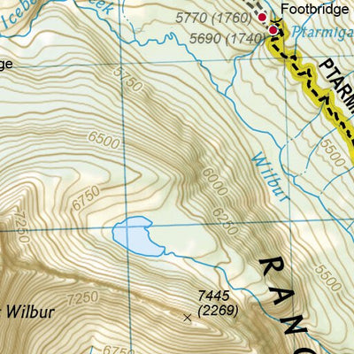1708 Glacier Day Hikes (map 14) Preview 2