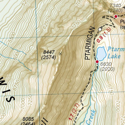 1708 Glacier Day Hikes (map 14) Preview 3