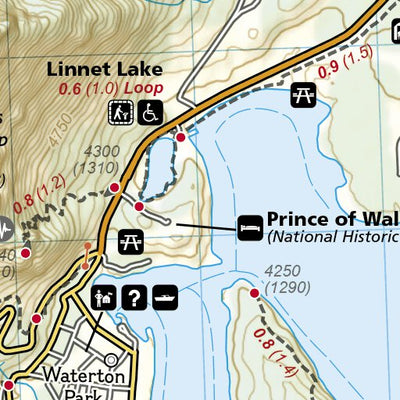 1708 Glacier Day Hikes (map 16) Preview 2