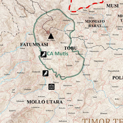 Timor Island-Birdpacker’s Map Preview 2