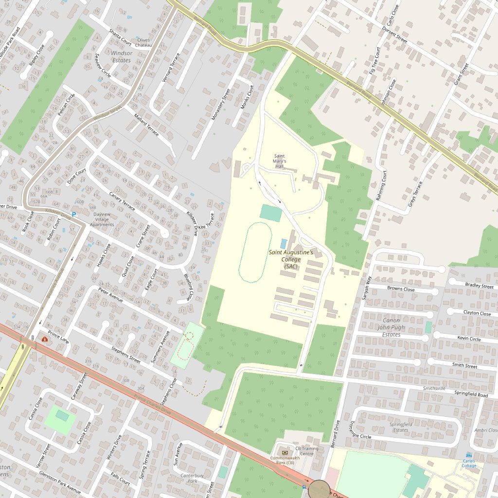 New Providence, Bahamas - Bus Route 9B Map by Bahama Atlas | Avenza Maps