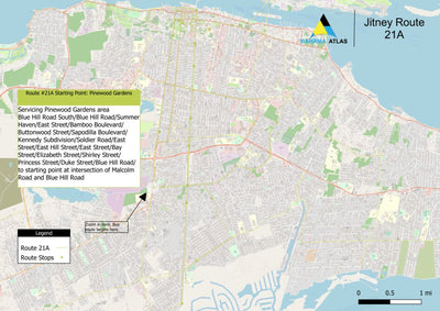 New Providence, Bahamas - Bus Route 21A Preview 1