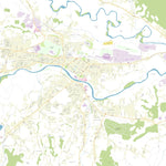 Kraljevo (Serbia) Street Map Preview 1