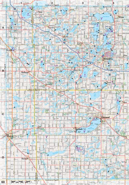 Minnesota Atlas & Gazetteer Page 60 Preview 1