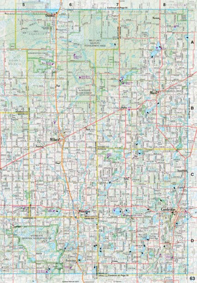 Minnesota Atlas & Gazetteer Page 63 Preview 1