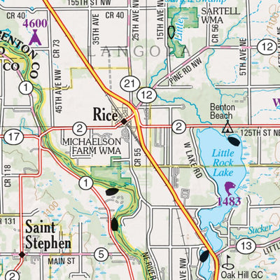 Minnesota Atlas & Gazetteer Page 62 Preview 2
