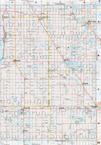 Minnesota Atlas & Gazetteer Page 59 Preview 1