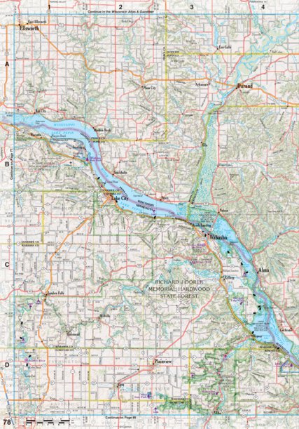 Minnesota Atlas & Gazetteer Page 78 Preview 1