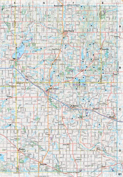 Minnesota Atlas & Gazetteer Page 61 Preview 1