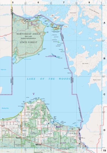 Minnesota Atlas & Gazetteer Page 19 Preview 1
