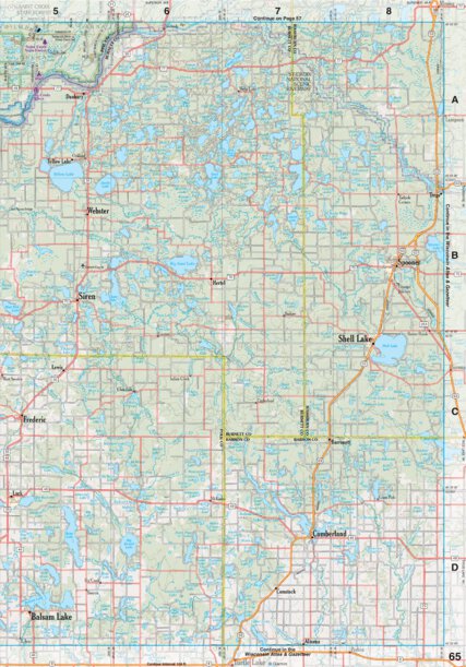 Minnesota Atlas & Gazetteer Page 65 Preview 1