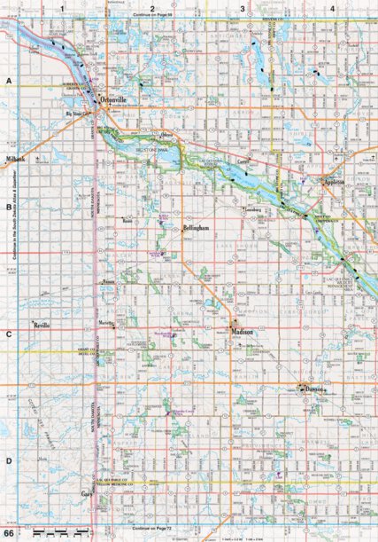 Minnesota Atlas & Gazetteer Page 66 Preview 1