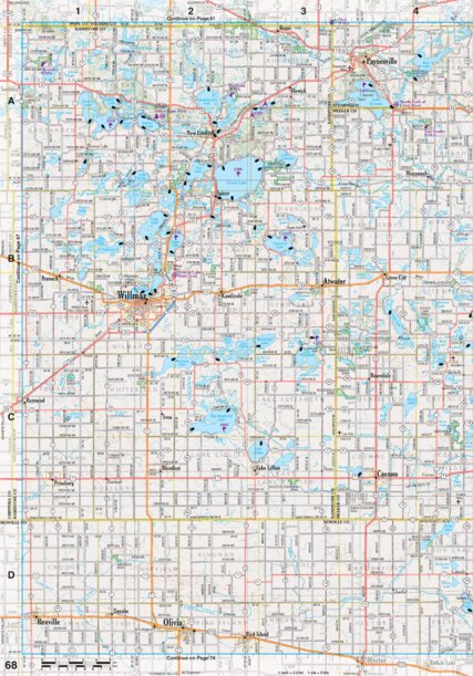 Minnesota Atlas & Gazetteer Page 68 Preview 1