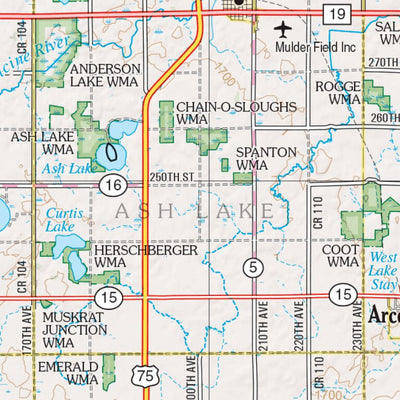 Minnesota Atlas & Gazetteer Page 72 Preview 2