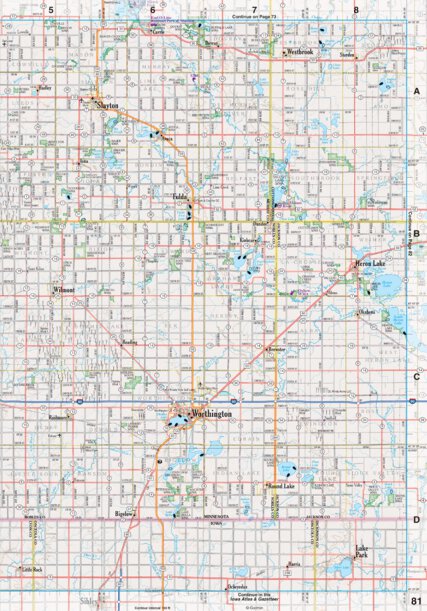 Minnesota Atlas & Gazetteer Page 81 Preview 1
