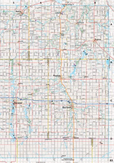 Minnesota Atlas & Gazetteer Page 83 Preview 1