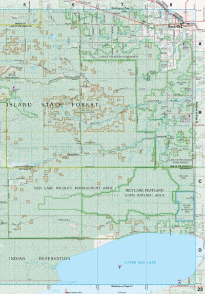 Minnesota Atlas & Gazetteer Page 23 Preview 1