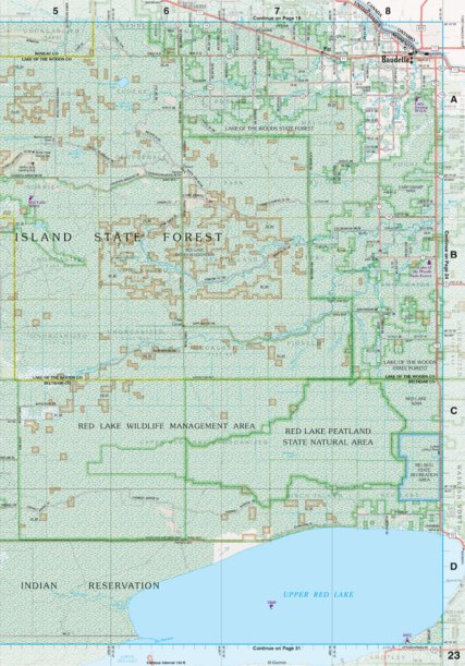 Minnesota Atlas & Gazetteer Page 23 Preview 1