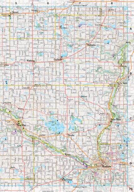 Minnesota Atlas & Gazetteer Page 75 Preview 1
