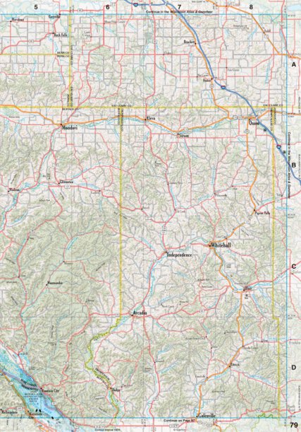 Minnesota Atlas & Gazetteer Page 79 Preview 1
