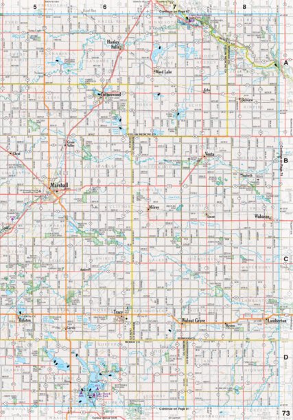 Minnesota Atlas & Gazetteer Page 73 Preview 1