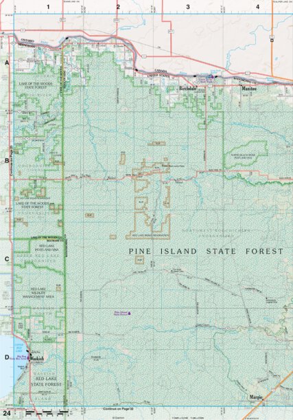 Minnesota Atlas & Gazetteer Page 24 Preview 1