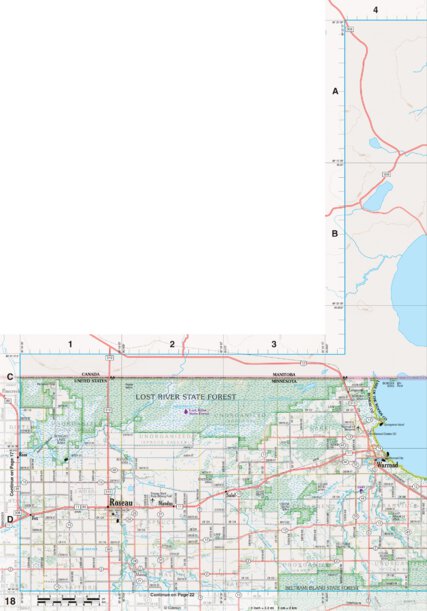 Minnesota Atlas & Gazetteer Page 18 Preview 1