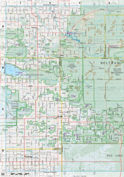 Minnesota Atlas & Gazetteer Page 22 Preview 1