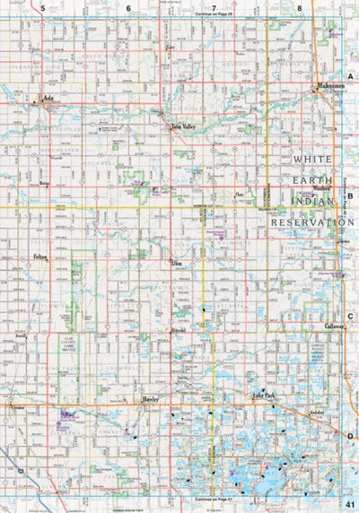 Minnesota Atlas & Gazetteer Page 41 Preview 1
