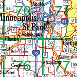 Minnesota Atlas & Gazetteer Overview Map Preview 3