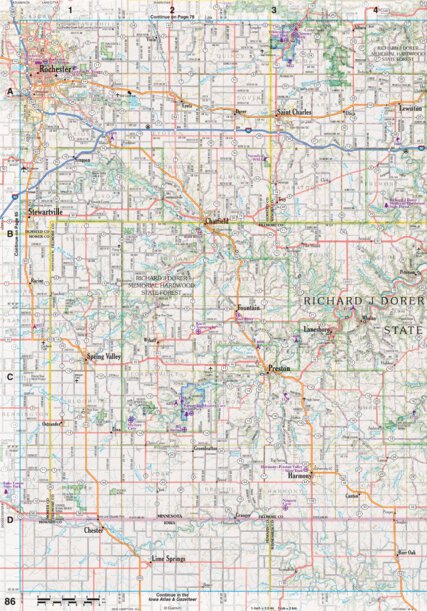 Minnesota Atlas & Gazetteer Page 86 Preview 1