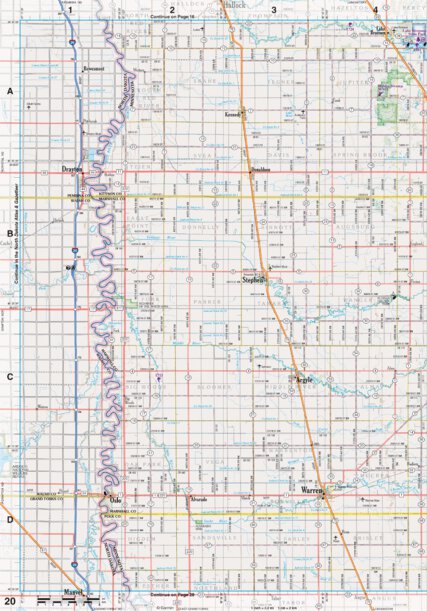Minnesota Atlas & Gazetteer Page 20 Preview 1