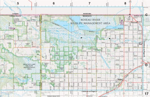 Minnesota Atlas & Gazetteer Page 17 Preview 1