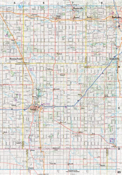 Minnesota Atlas & Gazetteer Page 85 Preview 1