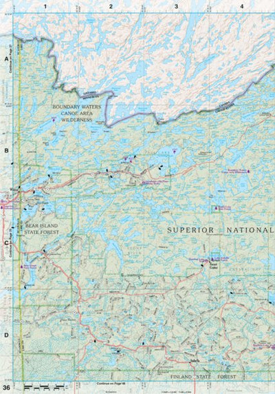 Minnesota Atlas & Gazetteer Page 36 Preview 1