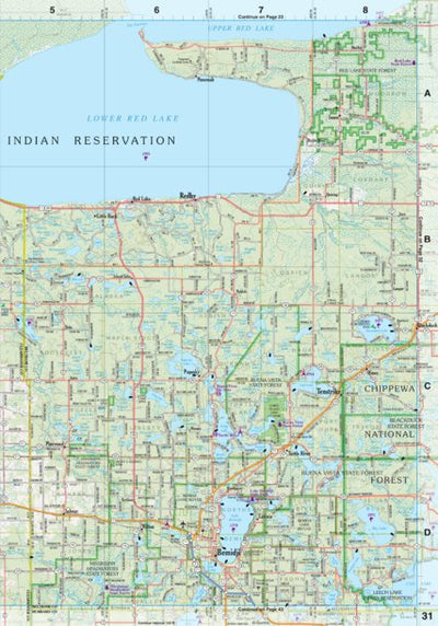 Minnesota Atlas & Gazetteer Page 31 Preview 1