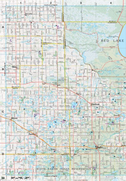 Minnesota Atlas & Gazetteer Page 30 Preview 1
