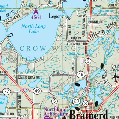Minnesota Atlas & Gazetteer Page 54 Preview 2